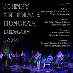 Jazz Band to Play with Johnny Nicholas