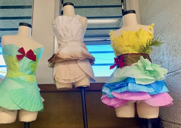 Celebration Dresses Made With Unconventional Materials