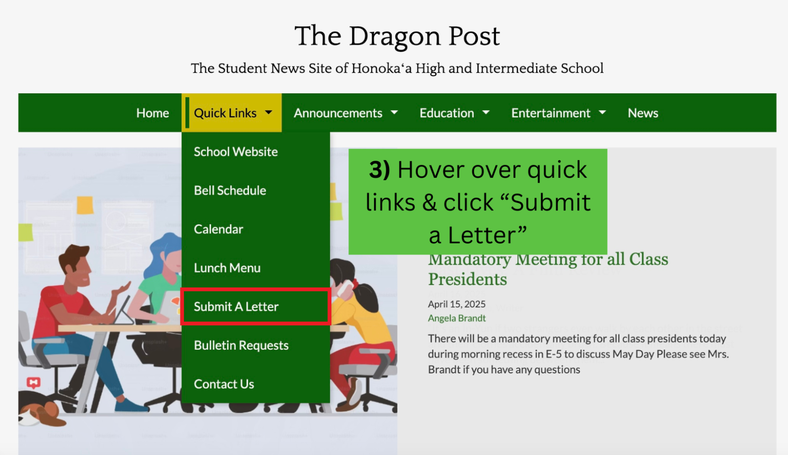 Submit a Letter